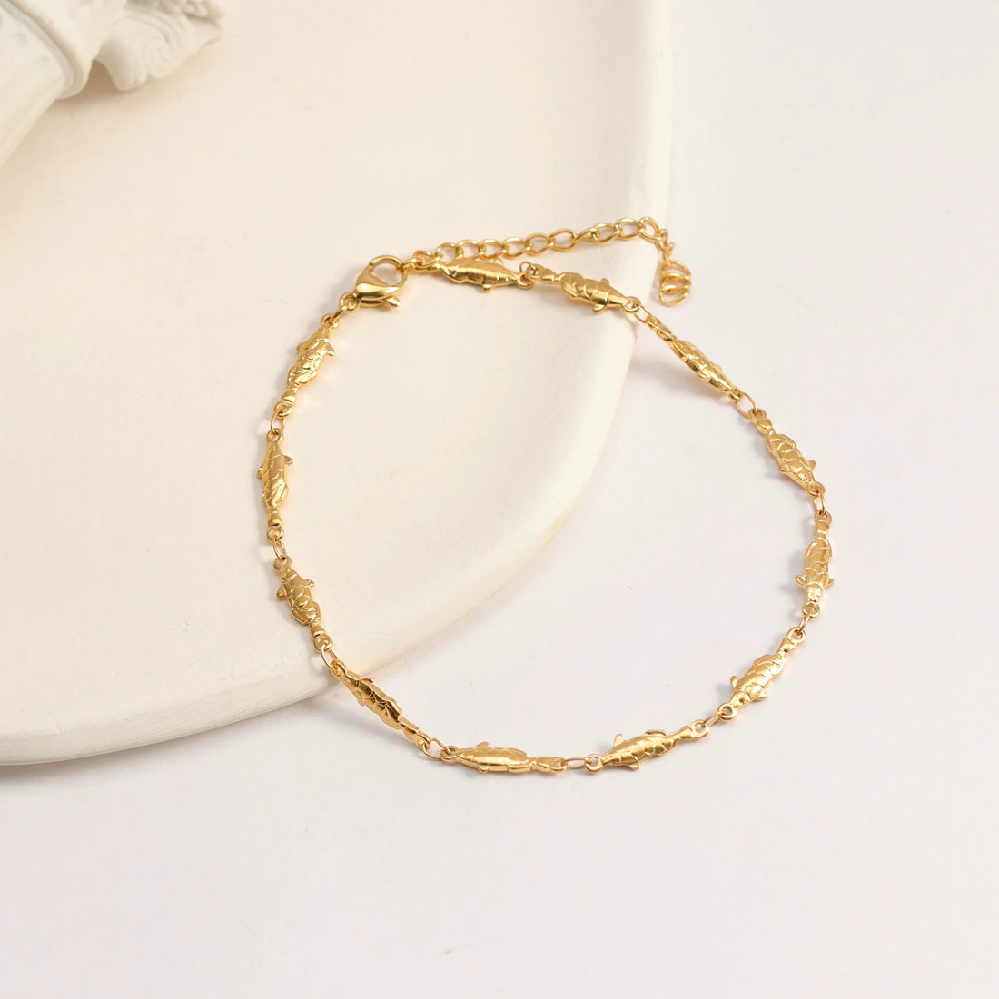 18K Gold Plated Stainless Steel Anklets